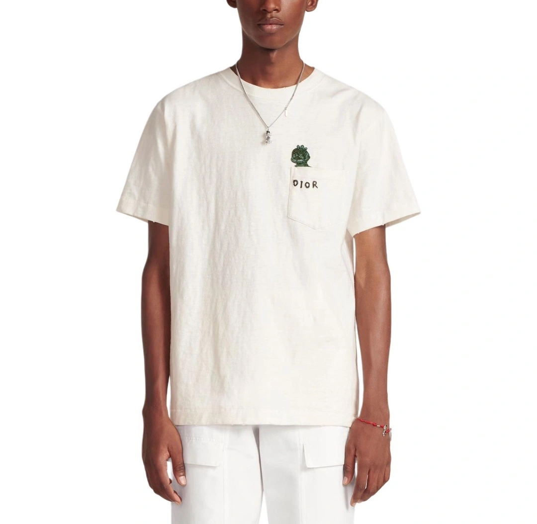 &wg.luxury- 2024SS AND OTANIWORKSHOP embroidery oversized 2Colour item:D-F501B2248-2